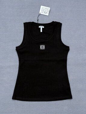 LOEWE Black Sleeveless Vest